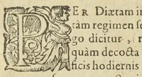 An illustration from Synopsis methodica pharmacorum omnium quæ in communi sunt practicantium usu, omnibus qui medicinæ factivæ studio tenentur, utilissima : in duos libros diducta. Authore Nicolao Dacier Trecensi, in celeberrima Monspeliensi Academia doctore medico. (1614)