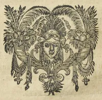 An illustration from Les XIV. livres des Paragraphes de Ph. Théoph. Paracelse Bombast, Allemand; tres grand & tres-excellent Philosophe, & tres-celebre Docteur en la Medecine, prince des medecins hermetiques & spagiriques. Où sont contenus en Epitome ses secrets admirables, tant physiques que chirurgiques, pour la curation tres-certaine & methodique des maladies estimées incurables; A sçavoir la lèpre, l'épilepsie, hydropisie, paralisie, phtisie, asthme, dissenterie, gonorrhées, accidents de matrice, fièvres, & autres. Plus un abrégé des préparations chimiques de tous simples, végétaux, animaux & métalliques; trouvé escript de la main de Paracelse, avec le moyen asseuré de les administrer en toutes maladies. Un autre discours excellent de l'alchimie, du mesme autheur, contre les erreurs & abus de la mMedecine humorale & Galenique, contenant des choses tres-rares & utilles. Traduicts du latin en françois, avec explications et annotations tres-amples. Par C. de Sarcilly, Escuyer, sieur de Montgautier, Cauville, Culey, Canon, &c. tres-expert en la doctrine Paracelsique. Oeuvres non encor veus, & tres-necessaires à tous Medecins, Chirurgiens, Apothiquaires, & à tous gens curieux de leur santé. (1631)
