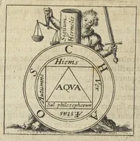Picture 8 of 19 from Tripus aureus, hoc est, Tres tractatus chymici selectissimi, nempe I. Basilii Valentini, ordinis monachi, Germani, Practica una cum 12. clavibus & appendice, ex Germanico ; II. Thomæ Nortoni, angli philosophi Crede mihi seu ordinale ante annos 140. ab authore scriptum, nunc ex Anglicano manuscripto in Latinum translatum, phrasi cujusque authoris ut & sententia retenta ; nunc ex Anglicano manuscripto in Latinum translatum, phrasi cujusque authoris ut & sententia retenta; III. Cremeri cujusdam abbatis Westmonasterienses Angli Testamentum, hactenus nondum publicatum, nunc in diversarum nationum gratiam editi, & figuris cupro assabre incisis ornati operâ & studio Michaelis Maieri Phil. & Med. D. Com. P. &c (1618), leaf 48
