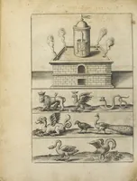Picture 14 of 19 from Tripus aureus, hoc est, Tres tractatus chymici selectissimi, nempe I. Basilii Valentini, ordinis monachi, Germani, Practica una cum 12. clavibus & appendice, ex Germanico ; II. Thomæ Nortoni, angli philosophi Crede mihi seu ordinale ante annos 140. ab authore scriptum, nunc ex Anglicano manuscripto in Latinum translatum, phrasi cujusque authoris ut & sententia retenta ; nunc ex Anglicano manuscripto in Latinum translatum, phrasi cujusque authoris ut & sententia retenta; III. Cremeri cujusdam abbatis Westmonasterienses Angli Testamentum, hactenus nondum publicatum, nunc in diversarum nationum gratiam editi, & figuris cupro assabre incisis ornati operâ & studio Michaelis Maieri Phil. & Med. D. Com. P. &c (1618), leaf 80