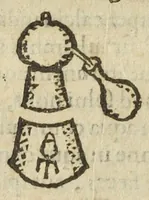 An illustration from Magistri Joannis Isaaci Hollandi, viri in philosophia, potissimùm verò in chymia celeberrimi, opera mineralia sive de lapide philosphico, omnia, duobus libris comprehensa. Nunquam antehac edita, ac nunc primùm ex optimis manu-scriptis Teutonicis exemplaribus fidelissimè in Latinum sermonem in latinum translata, à P. M. G. (1600)