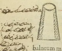 Picture 9 of 13 from Magistri Joannis Isaaci Hollandi, viri in philosophia, potissimùm verò in chymia celeberrimi, opera mineralia sive de lapide philosphico, omnia, duobus libris comprehensa. Nunquam antehac edita, ac nunc primùm ex optimis manu-scriptis Teutonicis exemplaribus fidelissimè in Latinum sermonem in latinum translata, à P. M. G. (1600), leaf 206