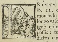 An illustration from Magistri Joannis Isaaci Hollandi, viri in philosophia, potissimùm verò in chymia celeberrimi, opera mineralia sive de lapide philosphico, omnia, duobus libris comprehensa. Nunquam antehac edita, ac nunc primùm ex optimis manu-scriptis Teutonicis exemplaribus fidelissimè in Latinum sermonem in latinum translata, à P. M. G. (1600)