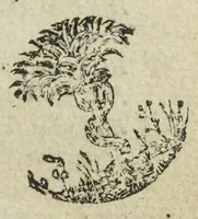 An illustration from Magistri Joannis Isaaci Hollandi, viri in philosophia, potissimùm verò in chymia celeberrimi, opera mineralia sive de lapide philosphico, omnia, duobus libris comprehensa. Nunquam antehac edita, ac nunc primùm ex optimis manu-scriptis Teutonicis exemplaribus fidelissimè in Latinum sermonem in latinum translata, à P. M. G. (1600)