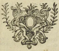 An illustration from Le fondement de l'artifice universel, de l'illuminé docteur Raymond Lulle. Sur lequel on peut appuyer le moyen de parvenir à l'Encyclopedie ou universalité des sciences, par un ordre methodique, beaucoup plus prompt & vrayement plus facile qu'aucun autre, qui soit communement receu. Le tout fidellement traduit au pied de la lettre, de latin en françois, suivant l'intention de l'autheur, & mis en lumiere, par R. L. sieur de Vassi, conseiller du Roy és baillage & prevosté d'Avallon en Bourgongne. (1632)