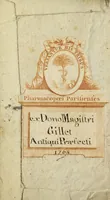 An illustration from Bibliotheca chimica. Seu catalogus librorum philosophicorum hermeticorum. In quo quatuor millia circiter, authorum chimicorum, vel de transmutatione metallorum, re minerali, & arcanis, tam manuscriptorum, quam in lucem editorum, cum eorum editionibus, usque ad annum 1653. continentur. Cum ejusdem bibliothecæ appendice, & corollario authore Petro Borellio Castrensi, Medico Doctore, (1654)