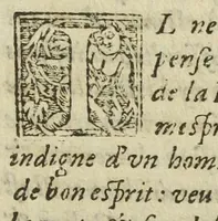 An illustration from La pharmacopee qui est la maniere de bien choisir & preparer les simples, & de bien faire les compositions : despartie en trois livres par Jaques Silvius medecin de Paris. Faite françoise par André Caille docteur medecin. (1580)