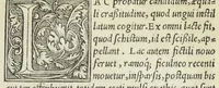 An illustration from Apparatus et delectus simplicium medicamentorum. De compositione medicamentorum secundum genera, ex Paulo Aegineta. De compositione medicamentorum secundum genera universalis methodus, ex Galeno. Omnia nunc primùm ædita, cùm medicis, tum pharmacopolis omnib. apprimè necessaria, auctore Conrado Gessnero Tigurino. (1542)