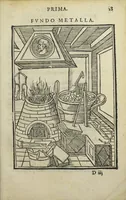 Picture 19 of 27 from Ars et theoria transmutationis metallicæ cum Voarchadúmia, proportionibus, numeris, & iconibus rei accommodis illustrata. Joanne Augustino Pantheo Veneto authore. (1550), leaf 122