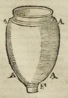 An illustration from Angeli Salæ Vicentini chymiatri candidissimi et archiatri megapolitani. Opera medico-chymica quæ extant omnia. Frustulatim hactenus diversisque linguis excusa, nunc in unum collecta latinoque idiomate edita. Editio postrema auctior & emendatior, In qua præter correctionem crassissimorum errorum plusquam mille locis commissorum in nouissima editione Francofurtensi, integra capita sparsim Gallicè aut Germanicè expressa, latinitate donata reperies. Huic ultimæ editioni accessit tractatus peculiaris Angeli Salæ de Erroribus pseudochymicorum et galenistarum, multùm desideratus, & nunquam nisi seorsim editus. Addito indice rerum & verborum locupletissimo. (1650)