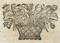 An illustration from Angeli Salæ Vicentini chymiatri candidissimi et archiatri megapolitani. Opera medico-chymica quæ extant omnia. Frustulatim hactenus diversisque linguis excusa, nunc in unum collecta latinoque idiomate edita. Editio postrema auctior & emendatior, In qua præter correctionem crassissimorum errorum plusquam mille locis commissorum in nouissima editione Francofurtensi, integra capita sparsim Gallicè aut Germanicè expressa, latinitate donata reperies. Huic ultimæ editioni accessit tractatus peculiaris Angeli Salæ de Erroribus pseudochymicorum et galenistarum, multùm desideratus, & nunquam nisi seorsim editus. Addito indice rerum & verborum locupletissimo. (1650)