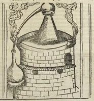 An illustration from Coelum philosophorum seu De secretis naturæ. Liber. Philippo Ulstadio patricio Nirenbergensi. Authore. (1525)