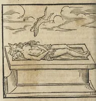 An illustration from Artis auriferae, quam chemiam vocant, volumen secundum. Quod continet Morieni Romani scripta de Re Metallica, atque de occulta summaque antiquorum medicina, cum alijs authoribus, quos versa pagina indicat. (1593)
