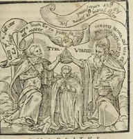 An illustration from Artis auriferae, quam chemiam vocant, volumen secundum. Quod continet Morieni Romani scripta de Re Metallica, atque de occulta summaque antiquorum medicina, cum alijs authoribus, quos versa pagina indicat. (1593)
