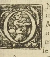 An illustration from Discours et demonstration des ingrediens de la confection d'alkermes reformee, faicte publiquement en presence de Messieurs de la justice & professeurs en l'Université de medecine, par Laurens Catelan, Me. apothycaire en la ville de Montpellier, contre les discours faicts par le s[ieu]r. Jaques Fontaine premier medecin d'Aix en Provence. (1614)