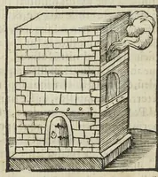 An illustration from Cœlum philosophorum, seu liber de secretis naturæ, per Philippum Ulstadium ex variis autoribus accuratè selectus, variísque figuris illustratus. Nunc recèns adjecimus Joan. Anto. Campesii Directorium summæ summarum medicinæ. (1557)