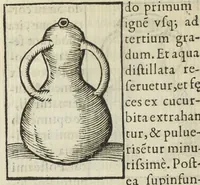 Picture 27 of 45 from Cœlum philosophorum, seu liber de secretis naturæ, per Philippum Ulstadium ex variis autoribus accuratè selectus, variísque figuris illustratus. Nunc recèns adjecimus Joan. Anto. Campesii Directorium summæ summarum medicinæ. (1557), leaf 156