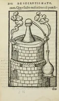 An illustration from Cœlum philosophorum, seu liber de secretis naturæ, per Philippum Ulstadium ex variis autoribus accuratè selectus, variísque figuris illustratus. Nunc recèns adjecimus Joan. Anto. Campesii Directorium summæ summarum medicinæ. (1557)
