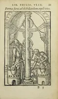 Picture 3 of 45 from Cœlum philosophorum, seu liber de secretis naturæ, per Philippum Ulstadium ex variis autoribus accuratè selectus, variísque figuris illustratus. Nunc recèns adjecimus Joan. Anto. Campesii Directorium summæ summarum medicinæ. (1557), leaf 23
