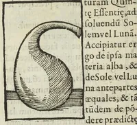 An illustration from Cœlum philosophorum, seu liber de secretis naturæ, per Philippum Ulstadium ex variis autoribus accuratè selectus, variísque figuris illustratus. Nunc recèns adjecimus Joan. Anto. Campesii Directorium summæ summarum medicinæ. (1557)