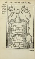 An illustration from Cœlum philosophorum, seu liber de secretis naturæ, per Philippum Ulstadium ex variis autoribus accuratè selectus, variísque figuris illustratus. Nunc recèns adjecimus Joan. Anto. Campesii Directorium summæ summarum medicinæ. (1557)