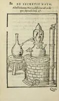 Picture 12 of 45 from Cœlum philosophorum, seu liber de secretis naturæ, per Philippum Ulstadium ex variis autoribus accuratè selectus, variísque figuris illustratus. Nunc recèns adjecimus Joan. Anto. Campesii Directorium summæ summarum medicinæ. (1557), leaf 84