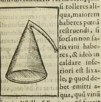 An illustration from Cœlum philosophorum, seu liber de secretis naturæ, per Philippum Ulstadium ex variis autoribus accuratè selectus, variísque figuris illustratus. Nunc recèns adjecimus Joan. Anto. Campesii Directorium summæ summarum medicinæ. (1557)
