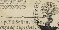 An illustration from Guida alla chimica, che conduce gl'affetionati per il regno metallico, dimostrando ad estraere di loro, sali, oglii, essenze, magisterij, mercurij, &c. con il modo di fare varij colori, beletti, & altri rari secreti, opera utilissima a'signori medici, spetiali, alchimisti, pittori, orefici, & altre persone curiosc. Divisa in tre libri. Composta, e data in luce da Carlo Lanzilotti medico chimico, e cittadino Modonese. All' altezza serenissima di Francesco II. duca di Modona, Reggio, &c. (1672)