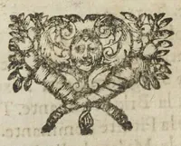 An illustration from Le regime de santé de l'Escole de Salerne. Traduit et commenté par maistre Michel Le Long, docteur en medecine. Avec l'Epistre de Diocle Carystien, touchant les presages des maladies, à Antigon roy d'Asie : et le Serment d'Hippocrate, mis de prose en vers françois par le mesme. Quatriesme edition. (1649)