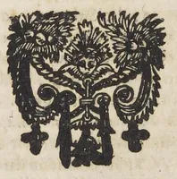 An illustration from Essay des merveilles de nature, et des plus nobles artifices. Piece tres-necessaire à tous ceux qui font profession d'eloquence. Par René François, predicateur du roy. Treiziesme edition. Reveue, corrigée, & augmentée de nouveau. (1657)