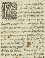 An illustration from Recueil des plus curieux et rares secrets touchant la medecine metallique & minerale tirez des manuscripts, de feu Mre Joseph Du Chesne sieur de La Violette Conseiller & medecin ordinaire du Roy. (1641)
