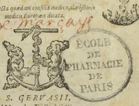 An illustration from Jos. Quercetani cons. et medici regii liber De Priscorum Philosophorum veræ medicinæ materia, præparationis modo, atque in curandis morbis, præstantia. Déque simplicium, & rerum signaturis tum externis, tum internis, seu specificis, à priscis & Hermeticis Philosophis multa cura, singularique industria comparatis, atque introductis, duo tractatus. His accesserunt eiusdem Ios. Quercetani de dogmaticorum medicorum legitima, & restituta medicamentorum praeparatione, libri duo. (1603)