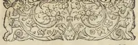 An illustration from Artificiosa methodus comparandorum hortensium fructuum, olerum, radicum, uvarum, vinorum, carnium & jusculorum quæ corpus clementer purgent, & variis morbis, absque ulla noxa & nausea, blande succurrant. Autore Ant. Mizaldo Monluciensi, medico. (1575)