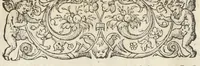 An illustration from Artificiosa methodus comparandorum hortensium fructuum, olerum, radicum, uvarum, vinorum, carnium & jusculorum quæ corpus clementer purgent, & variis morbis, absque ulla noxa & nausea, blande succurrant. Autore Ant. Mizaldo Monluciensi, medico. (1575)