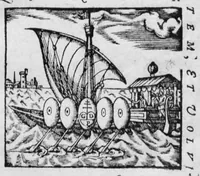 An illustration from Instruction sur l'herbe petum ditte en France l'herbe de la Royne ou medicée et sur la racine mechiocan principalement (avec quelques autres simples rares & exquis) exemplaire à manier philosophiquement tous autres vegetaux (1572)