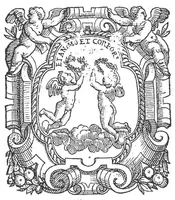 An illustration from Notandissimi secreti de l'arte profumatoria... come si ricerca cosi ne la citta di Napoli del Reame, come in Roma, e quivi in la citta di Vinegia nuovamente impressi (1555)