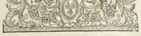 An illustration from La pharmacopée de Bauderon reveüe, et exactement corrigée en plus de treize cens endroits, des fautes qui s'étoient glissées dans les precedentes editions. Et de nouveau augmentée de remarques considerables sur châque composition, particulierement sur la theriaque, où il est amplement traitté d'un grand nombre de substituts que ceux-la même qui l'exposent en public y font entrer à la place des plus considerables ingrediens d'icelle, quoy qu'ils soient bien differens en vertus. Avec la réponse au Vindiciæ contra Verny de Mr Jean Zwelfer medecin de Sa Majesté impériale, & la refutation de la confection d'alkermes qu'il a composée & décrite dans sa pharmacopée royale. Et en cette troisiéme edition, a été de nouveau ajoûté une ample matiere medicale, & prouvé que l'Aristoloche clematite est la tenuë des Anciens, comme aussi que les mêmes Anciens, ont appellé du nom d'onguent les trochisques d'Hedychroum & autres compositions solides. Par François Verny, maître apothicaire juré de l'Université de medecine à Montpelier. Divisée en deux livres. (1681)