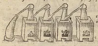 An illustration from The art of distillation : or, a treatise of the choicest spagyrical preparations, experiments, and curiosities, performed by way of distillation (1664)