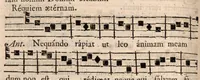 An illustration from Manuale rituum ecclesiasticorum ad usum ecclesiae et dioecesis Bajocensis. Authoritate reverendissimi in Christo Patris, ac DD. Francisci de Nesmond, episcopi Bajocensis, recognitum. (1687)