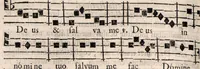 An illustration from Manuale rituum ecclesiasticorum ad usum ecclesiae et dioecesis Bajocensis. Authoritate reverendissimi in Christo Patris, ac DD. Francisci de Nesmond, episcopi Bajocensis, recognitum. (1687)