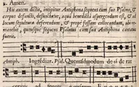 An illustration from Manuale rituum ecclesiasticorum ad usum ecclesiae et dioecesis Bajocensis. Authoritate reverendissimi in Christo Patris, ac DD. Francisci de Nesmond, episcopi Bajocensis, recognitum. (1687)