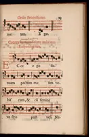 An illustration from Ordo officii divini in solemnitate S. Genovefae. Quando sacrae ejus reliquiae in processione generali deferuntur. (1652)
