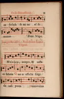 An illustration from Ordo officii divini in solemnitate S. Genovefae. Quando sacrae ejus reliquiae in processione generali deferuntur. (1652)