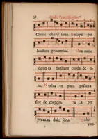 Picture 22 of 35 from Ordo officii divini in solemnitate S. Genovefae. Quando sacrae ejus reliquiae in processione generali deferuntur. (1652), leaf 45