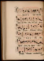 An illustration from Ordo officii divini in solemnitate S. Genovefae. Quando sacrae ejus reliquiae in processione generali deferuntur. (1652)