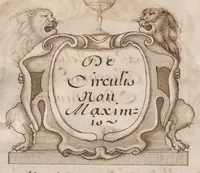 Picture 15 of 23 from « De sphaera et definitione sphaerae » : traité de géométrie et d'astronomie. (1601), leaf 32