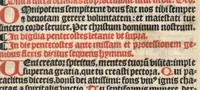 An illustration from Processionale recens emendatum, juxta ritum insignis ecclesie et diocesis Parisiensis. Quod quidem complectitur et continet ea que in processionibus per totum anni curriculum sunt cantanda. (1556)