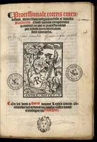 An illustration from Processionale recens emendatum, juxta ritum insignis ecclesie et diocesis Parisiensis. Quod quidem complectitur et continet ea que in processionibus per totum anni curriculum sunt cantanda. (1556)