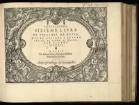 Picture 1 of 6 from Contratenor. Sizieme livre de pseaumes de David. Mis en musique a quatre parties en forme de motetz. Par Claude Goudimel. (1565), leaf 10