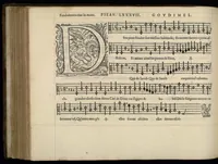 An illustration from Tenor. Sizieme livre de pseaumes de David. Mis en musique a quatre parties en forme de motetz. Par Claude Goudimel. (1565)